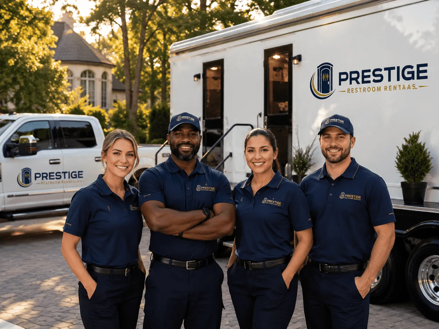 Trusted Luxury Portable Restrooms company in Garden, MI